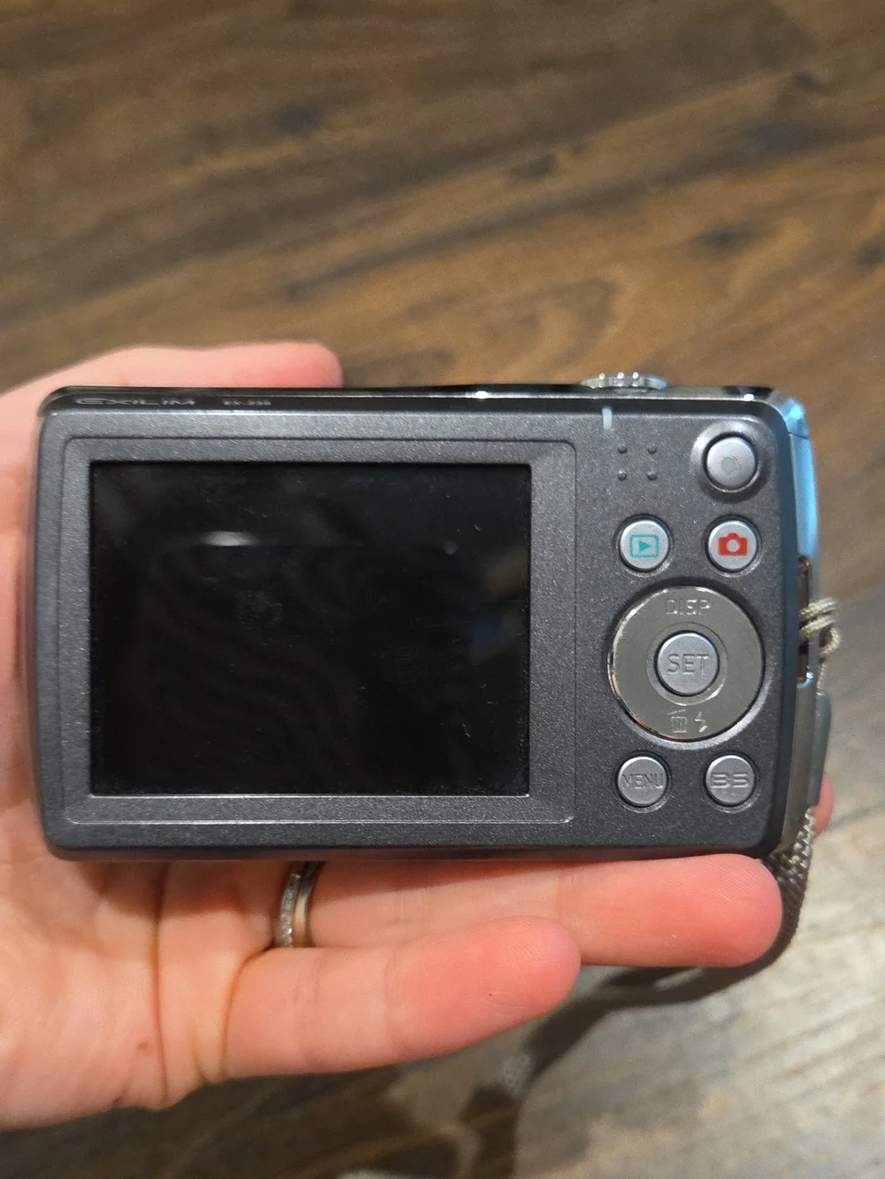 Casio Exilim Black and Silver Compact Digital Camera